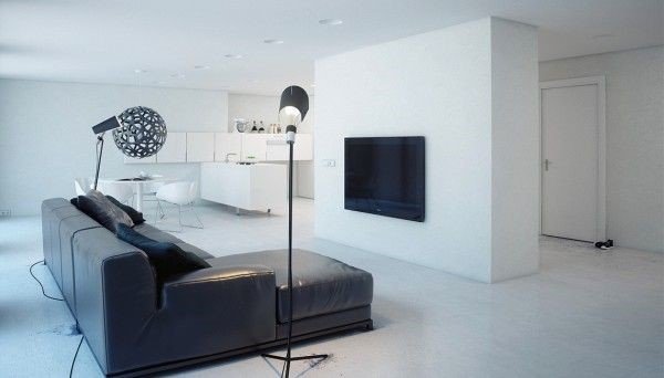 The indoor furniture is very simple but no less comfortable